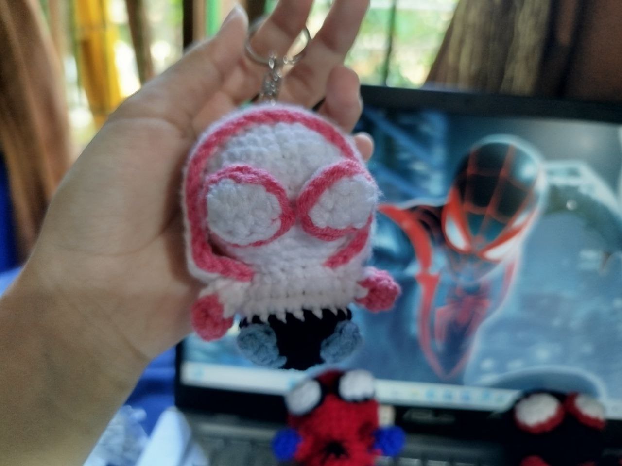 keychain spiderman